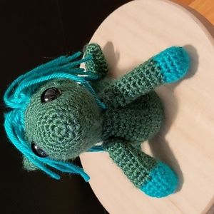 Handmade crochet Kelpie